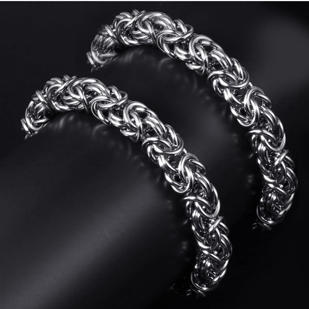 Brighton Men's Silver Chain Bracelet